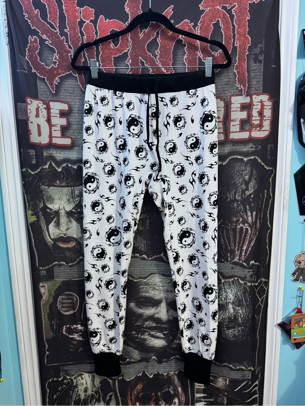 Dolls Kill Horoscopez Yin-Yang Graphic Jogger Pants